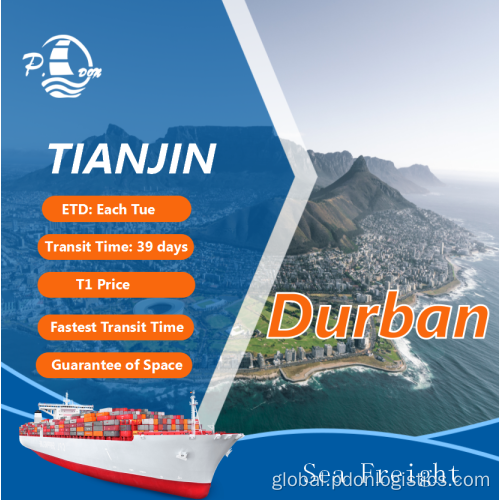 Sea Freight From Tianjin To Durban